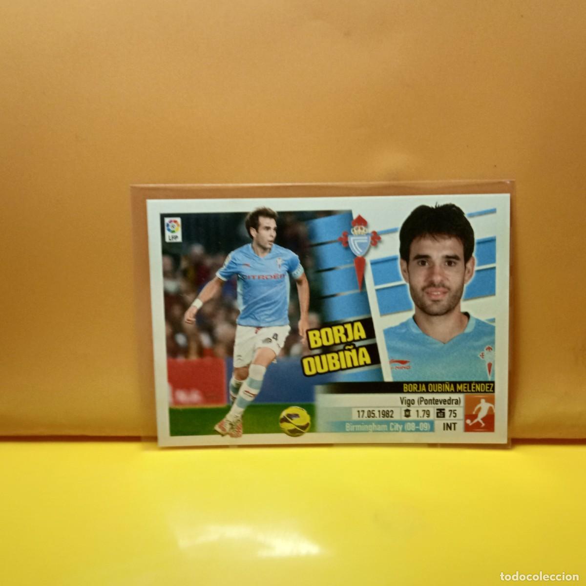 Cromos de f&uacute;tbol: EDICIONES ESTE: 2013 2014 13 14 CELTA DE VIGO B0RJA OUBI&Ntilde;A 9