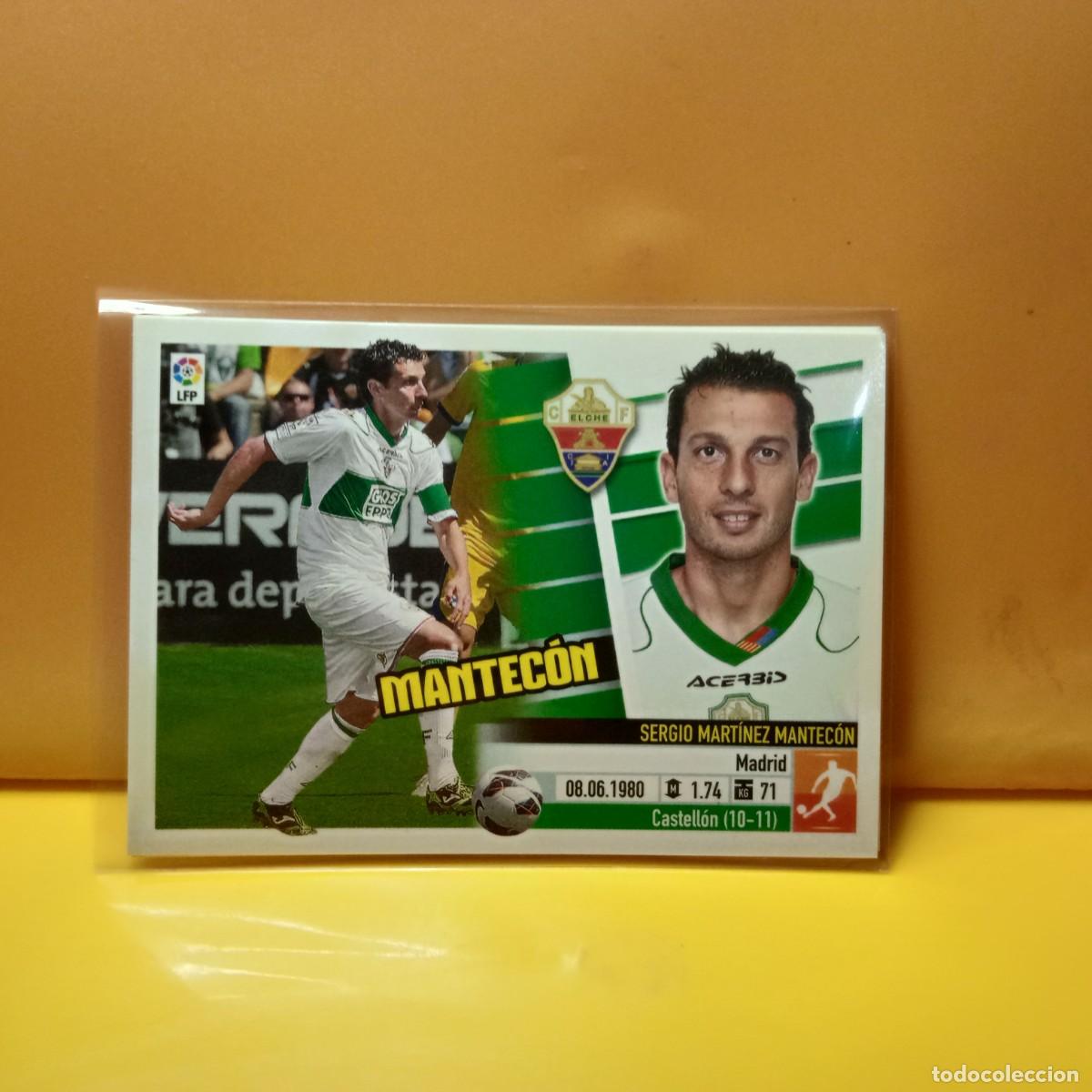 Cromos de f&uacute;tbol: EDICIONES ESTE: 2013 2014 13 14 ELCHE C.F MANTEC&Oacute;N 8