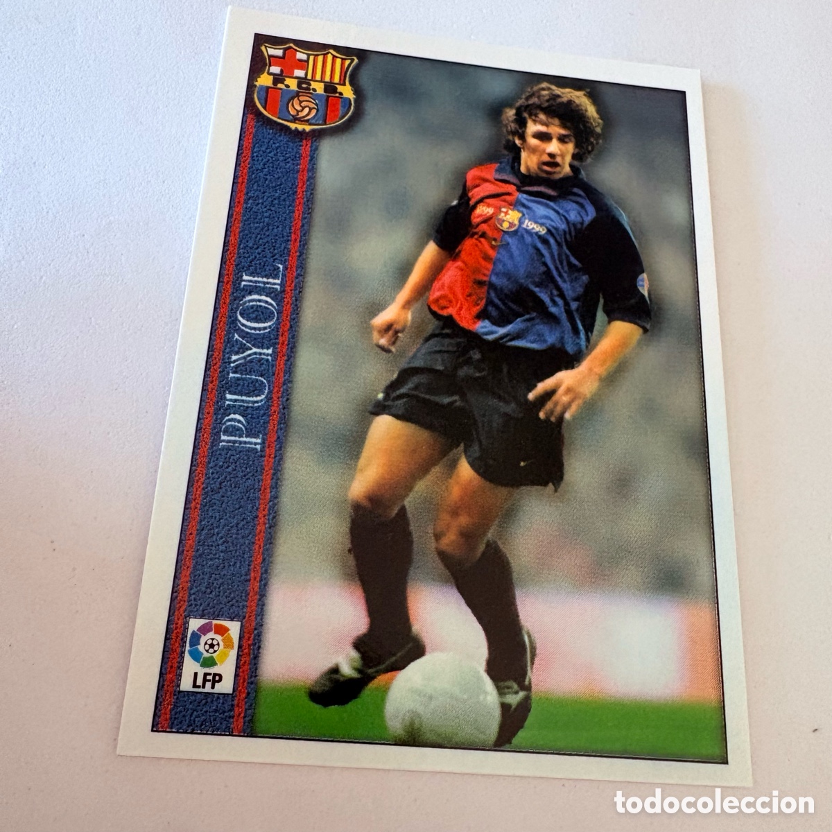 Cromos de f&uacute;tbol: Cromo card mundicromo 1999-2000 rookie carles puyol 31