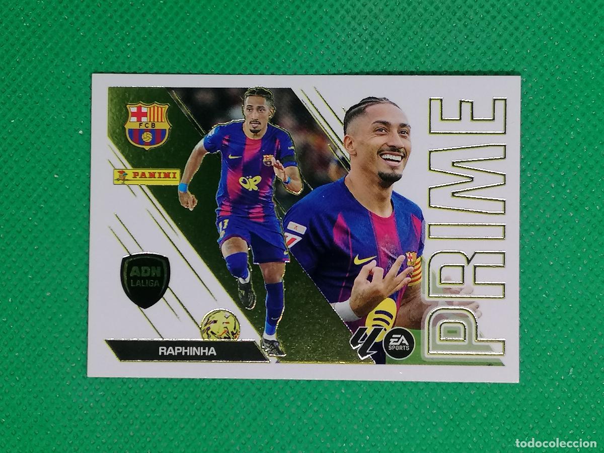 Cromos de f&uacute;tbol: 13 RAPHINHA BARCELONA ADN PRIME ⚽ PANINI LIGA ESTE 26 27 2026 2027 ⚽