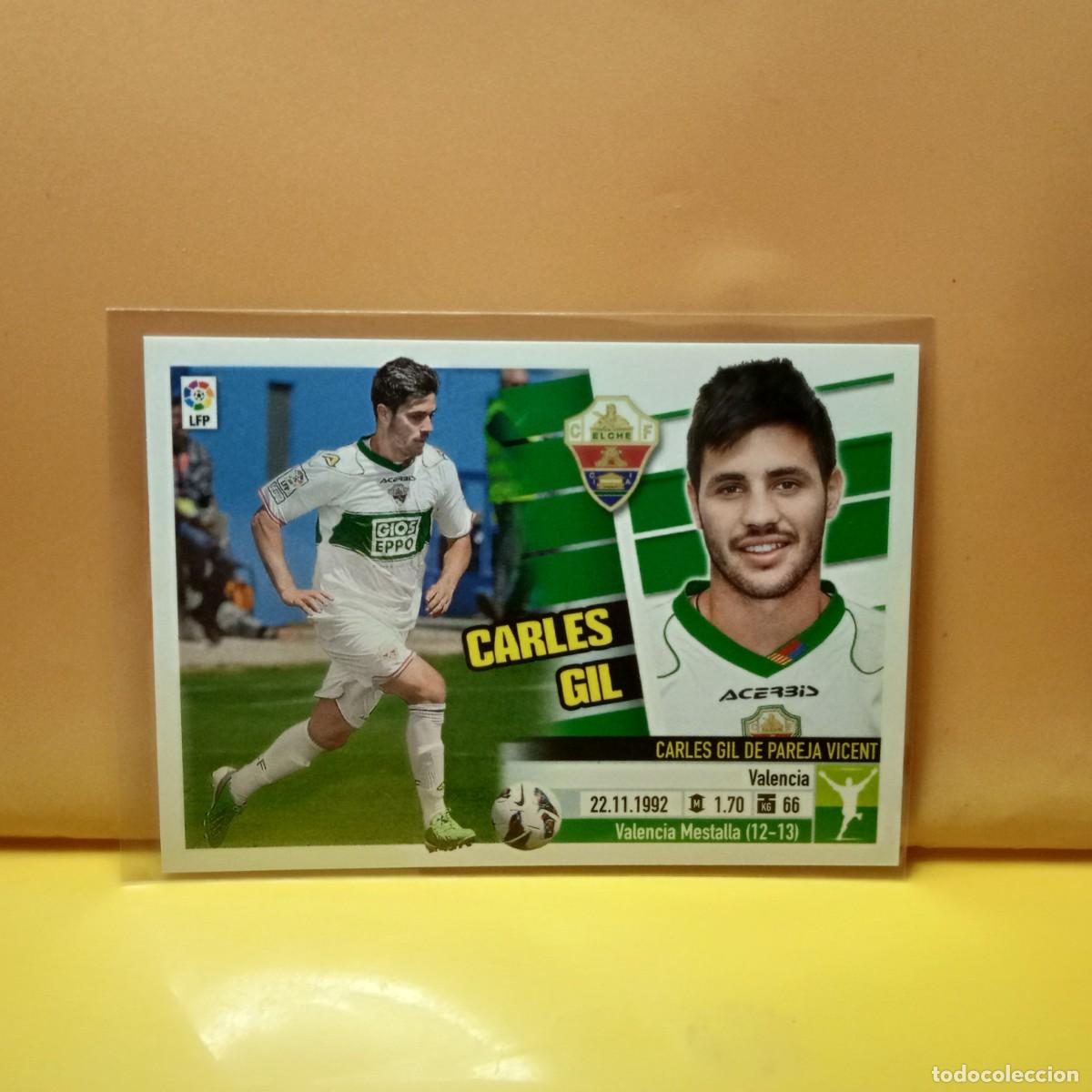 Cromos de f&uacute;tbol: EDICIONES ESTE: 2013 2014 13 14 ELCHE C.F CARLES GIL 13A 13 A