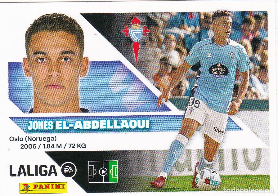 Figurine di Calcio: ESTE 2026-27 * EL-ABDELLAOUI * N&ordm; 18B - DEL CELTA - (NUEVO DE SOBRE) (A-20)