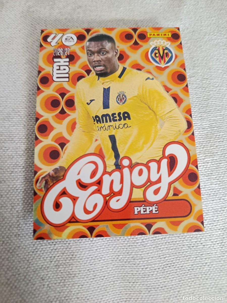 Cromos de Futebol: Megacracks 26/27. 386- Pepe. Villarreal. Enjoy.