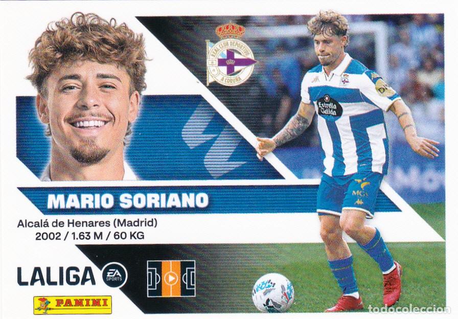 Cromos de Futebol: ESTE 2026-27 * MARIO SORIANO * N&ordm; 13 - DEL DEPORTIVO - (NUEVO DE SOBRE) (A-20)
