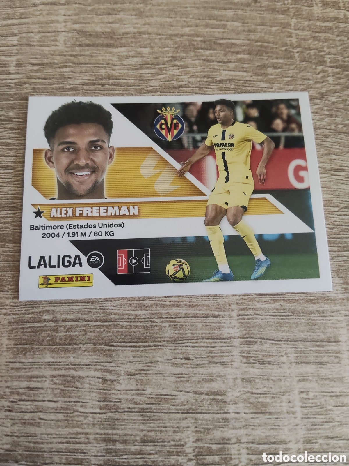 Cromos de f&uacute;tbol: Freeman Villarreal liga 2026 2027 26 27 ediciones este