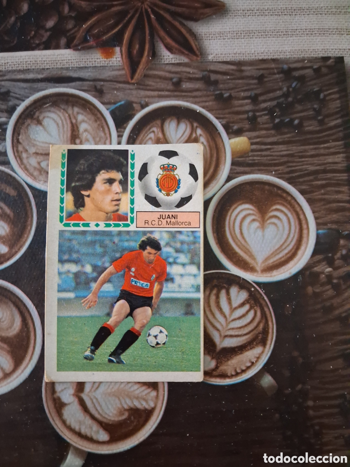Cromos de f&uacute;tbol: Liga este 83 84 juani fichaje N 25 del Mallorca recuperado del &aacute;lbum ver fotos