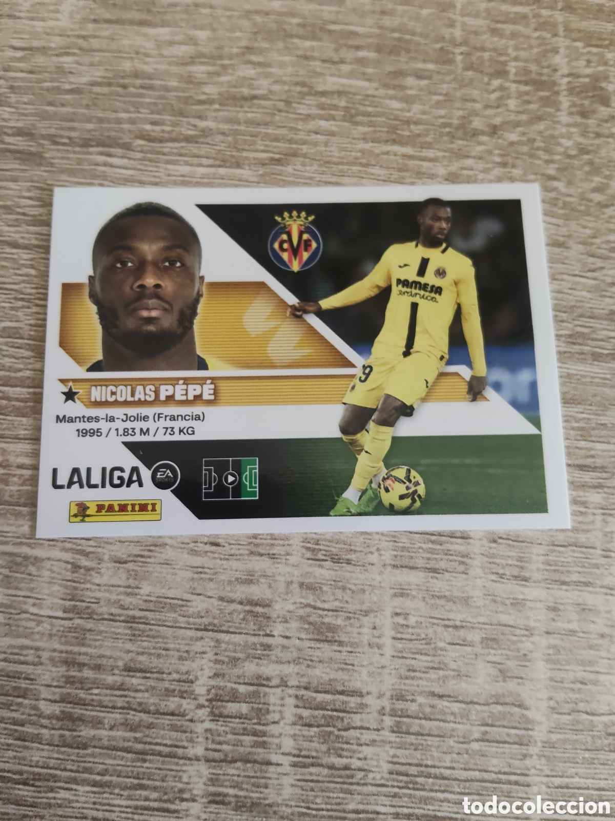 Cromos de f&uacute;tbol: Pepe Villarreal liga 2026 2027 26 27 ediciones este