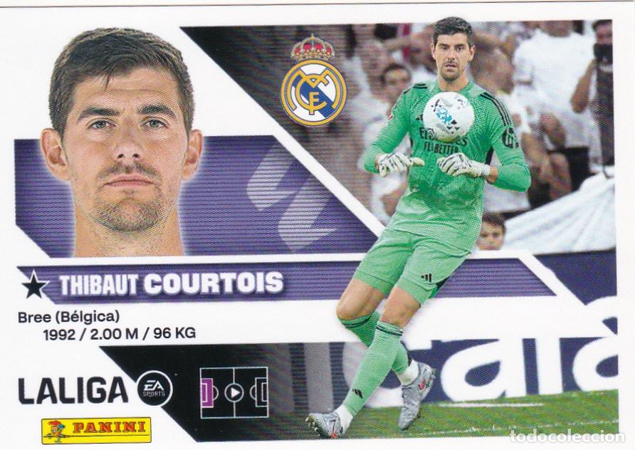 Football Stickers: ESTE 2026-27 * COURTOIS * N&ordm; 3 - DEL REAL MADRID - (NUEVO DE SOBRE) (A-20)