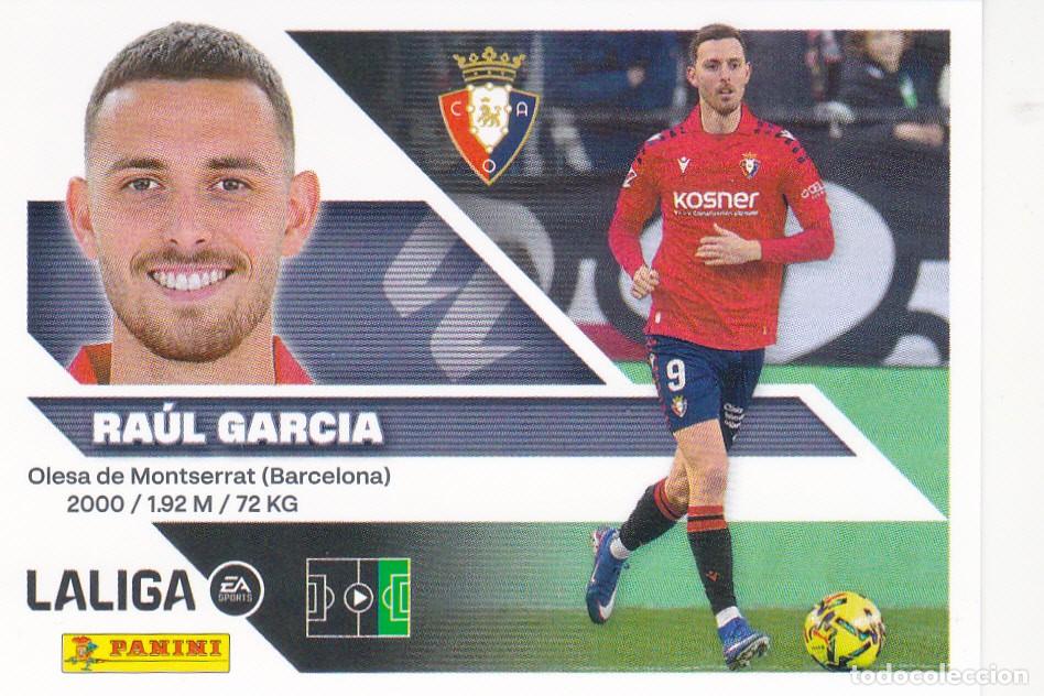 Cartes &agrave; collectionner de Football: ESTE 2026-27 * RA&Uacute;L GARCIA * N&ordm; 18 - DEL OSASUNA - (NUEVO DE SOBRE) (A-20)