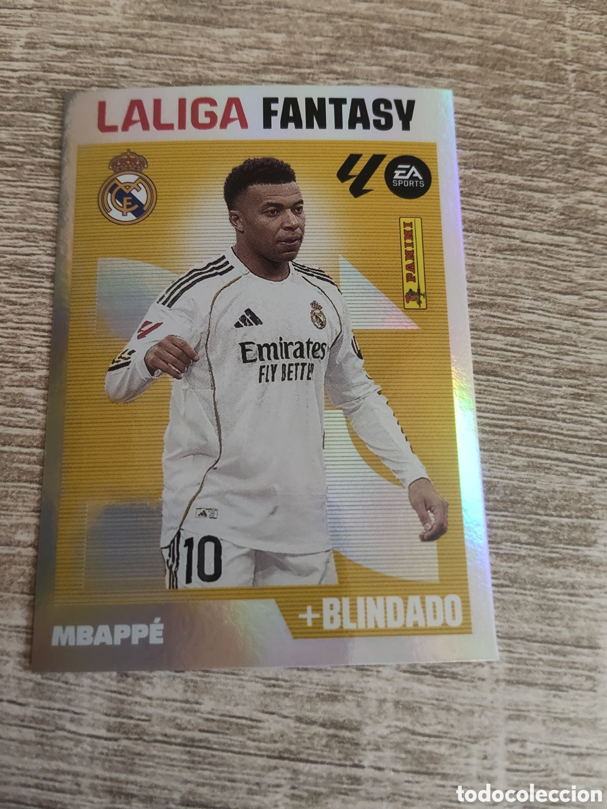 Cartes &agrave; collectionner de Football: Mbappe Real Madrid laliga fantasy 2026 2027 26 27 ediciones este