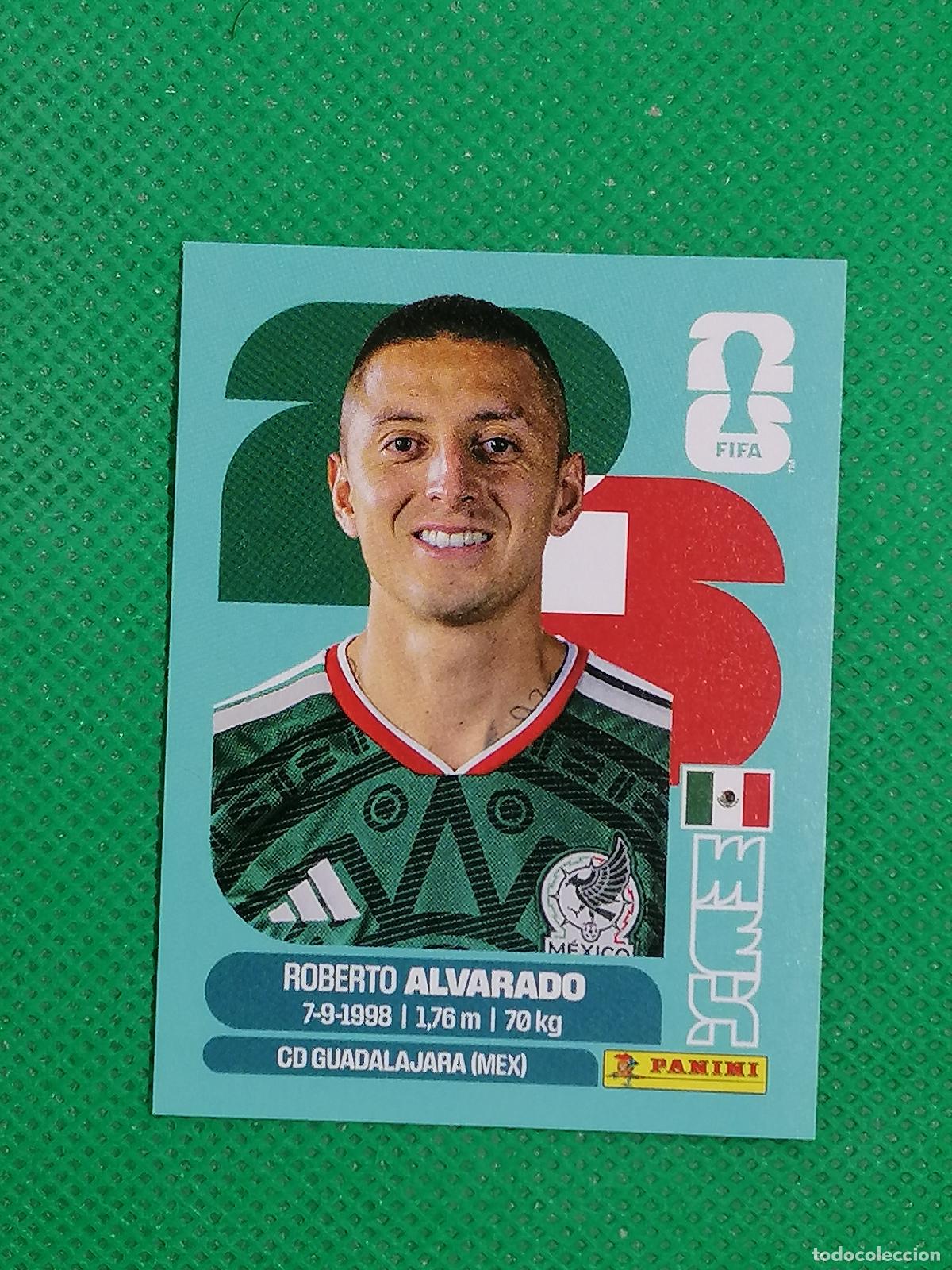 Cartes &agrave; collectionner de Football: MEX 19 MEX19 ROBERTO ALVARADO MEXICO ⚽ PANINI FIFA MUNDIAL WORLD CUP 26 2026 STICKER ⚽