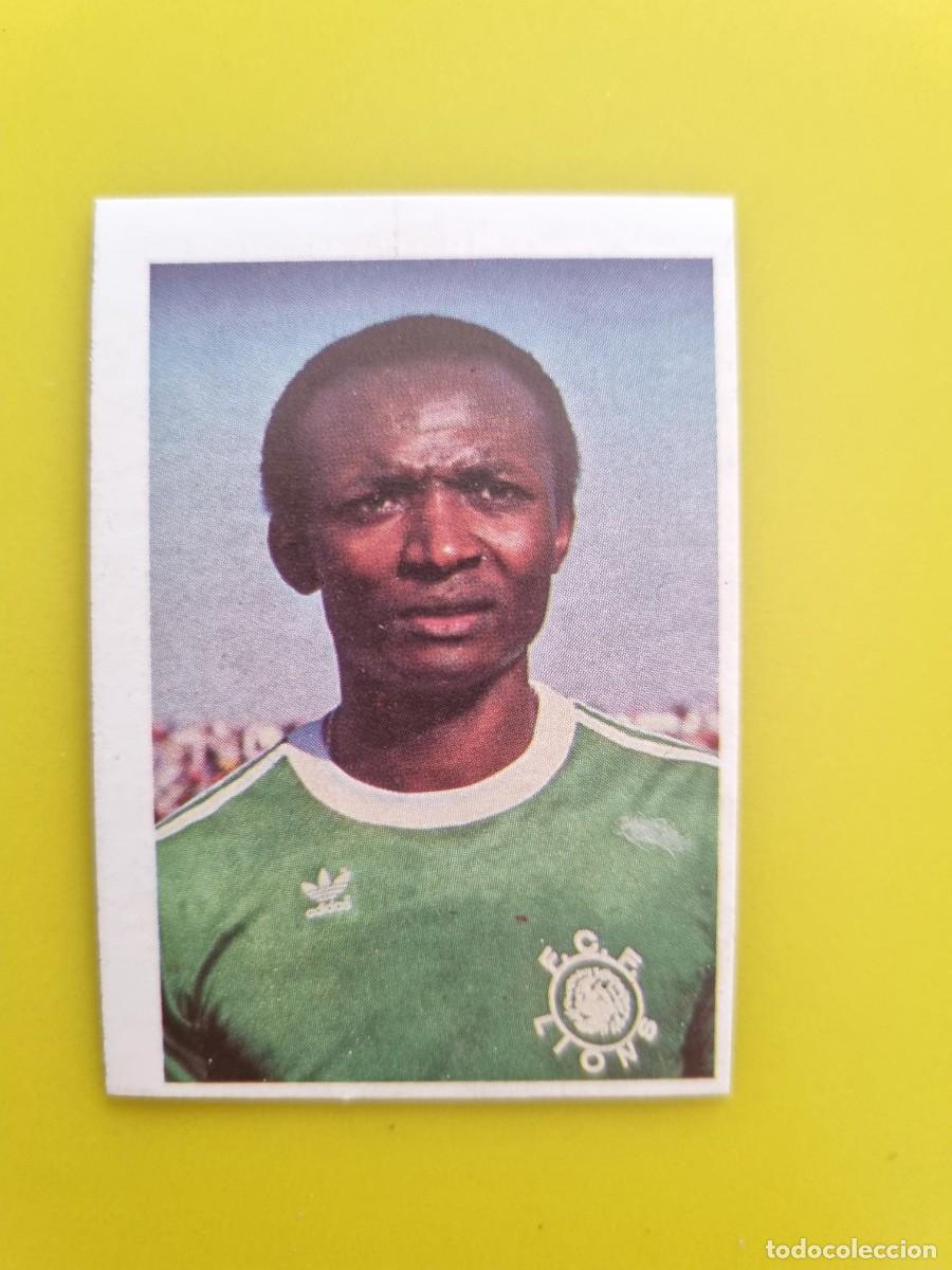 Cartes &agrave; collectionner de Football: CROMO FTUBOL ESPA&Ntilde;A 82 FHER ABEGA N&ordm;85 CAMERUN AR826
