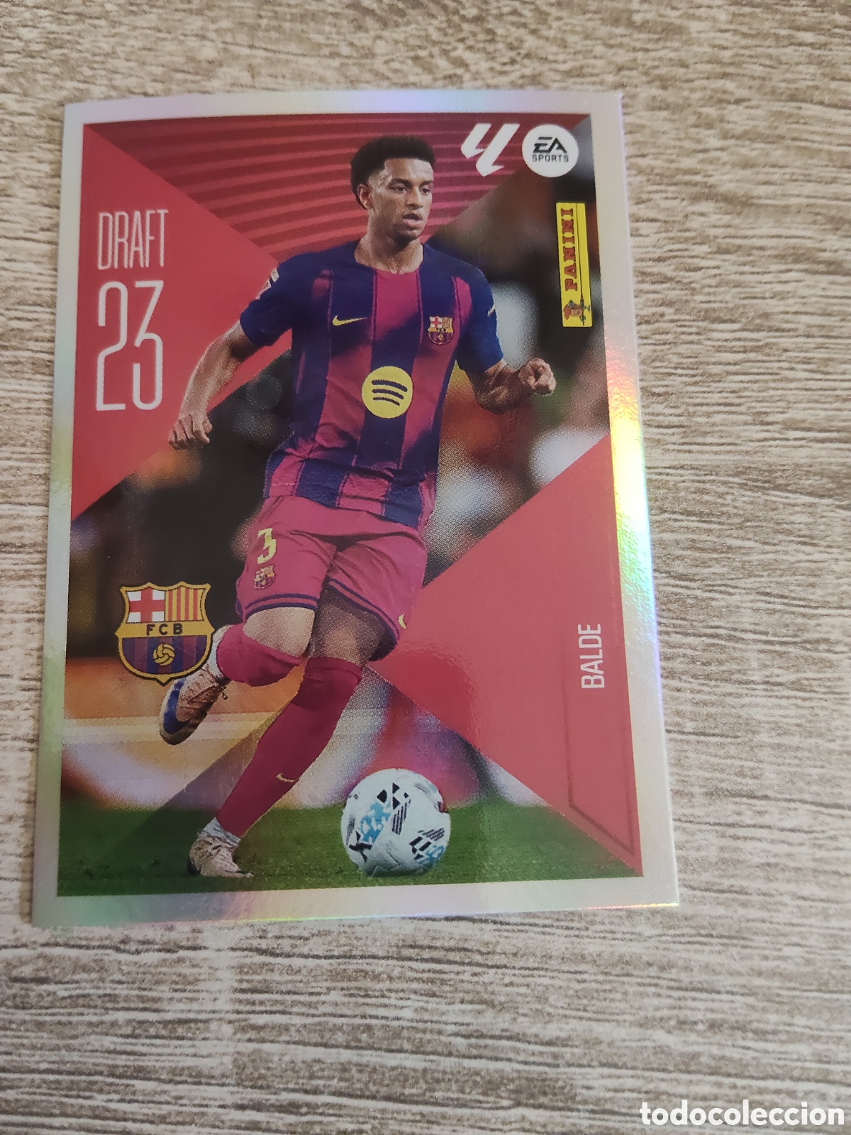 Cartes &agrave; collectionner de Football: Balde Barcelona draft 23 liga 2026 2027 26 27 ediciones este