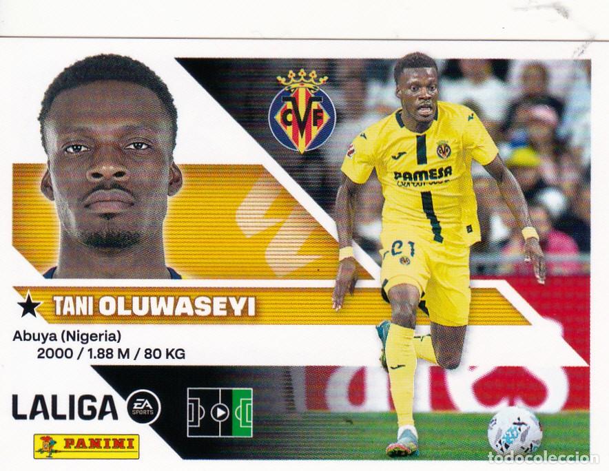 Cromos de f&uacute;tbol: ESTE 2026-27 * OLUWASEYI * N&ordm; 16 - DEL VILLARREAL - (NUEVO DE SOBRE) (A-20)