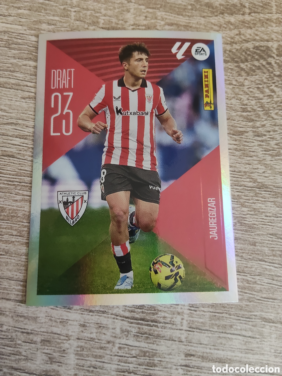 Cromos de f&uacute;tbol: Jauregizar Athletic de Bilbao draft 23 liga 2026 2027 26 27 ediciones este