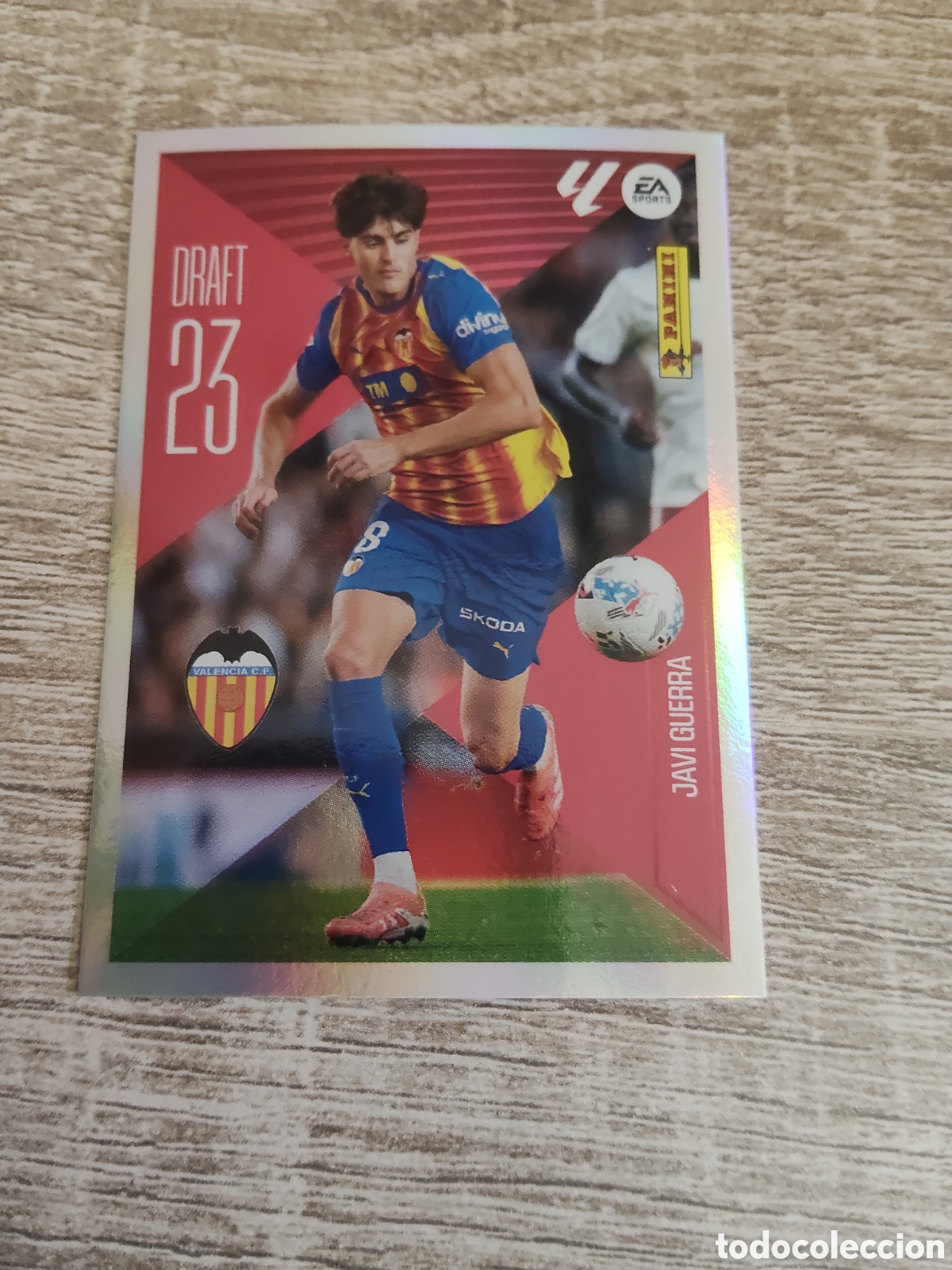 Cromos de Futebol: Javi Guerra Valencia draft 23 liga 2026 2027 26 27 ediciones este
