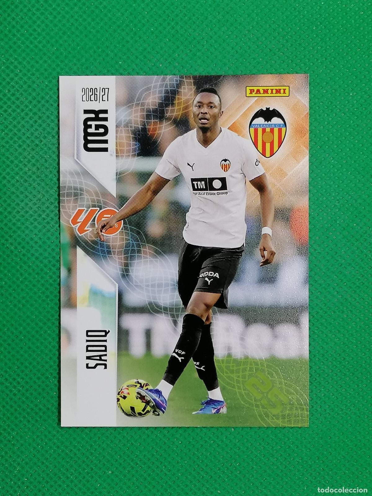 Cromos de Futebol: 360 SADIQ VALENCIA ⚽ MEGACRACKS LIGA 2026 2027 26 27 ⚽