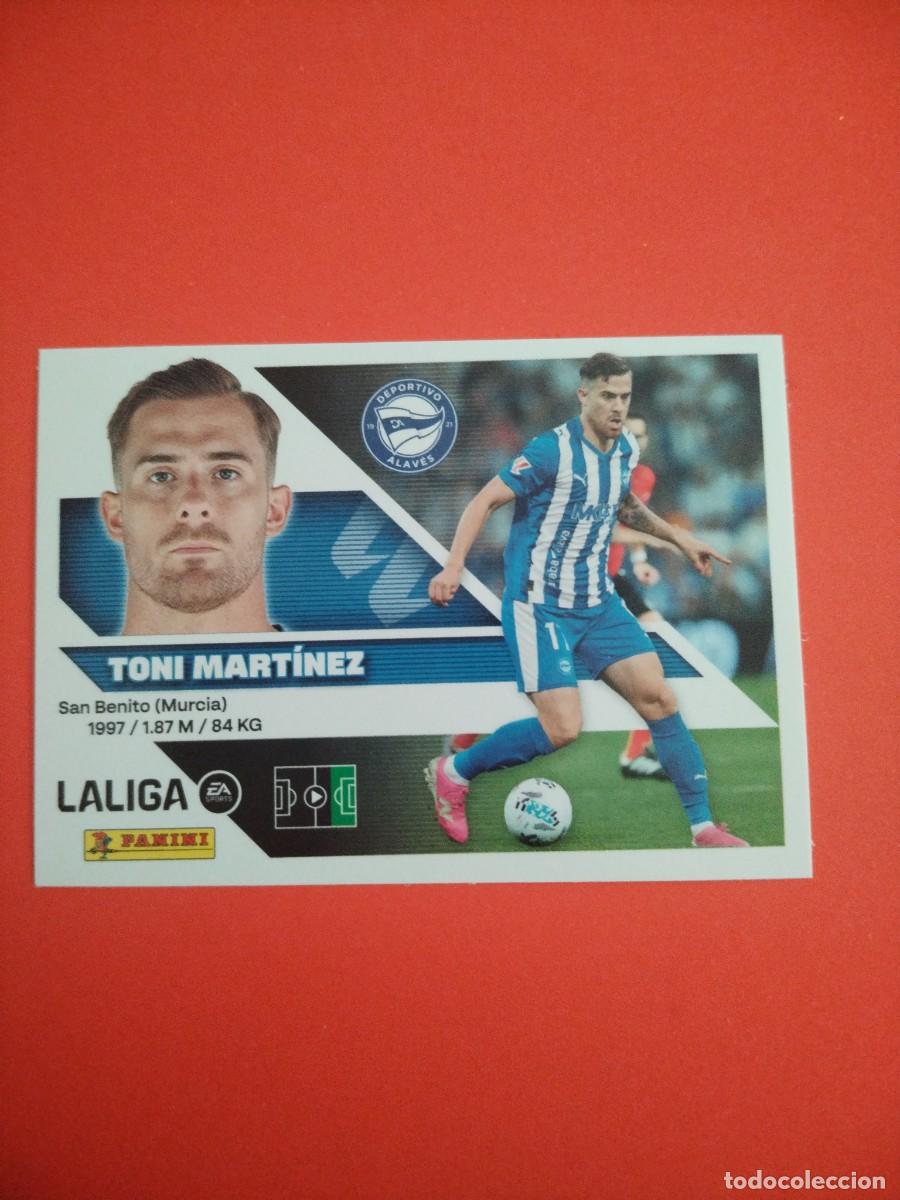 Cromos de f&uacute;tbol: ESTE 2026 2027 ALAVES N 19 - TONI MARTINEZ