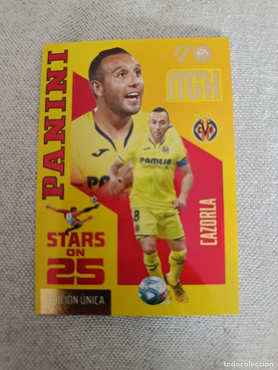 Fu&szlig;ball-Sticker: Megacracks 26/27. 438- Cazorla. Villarreal. Stars.