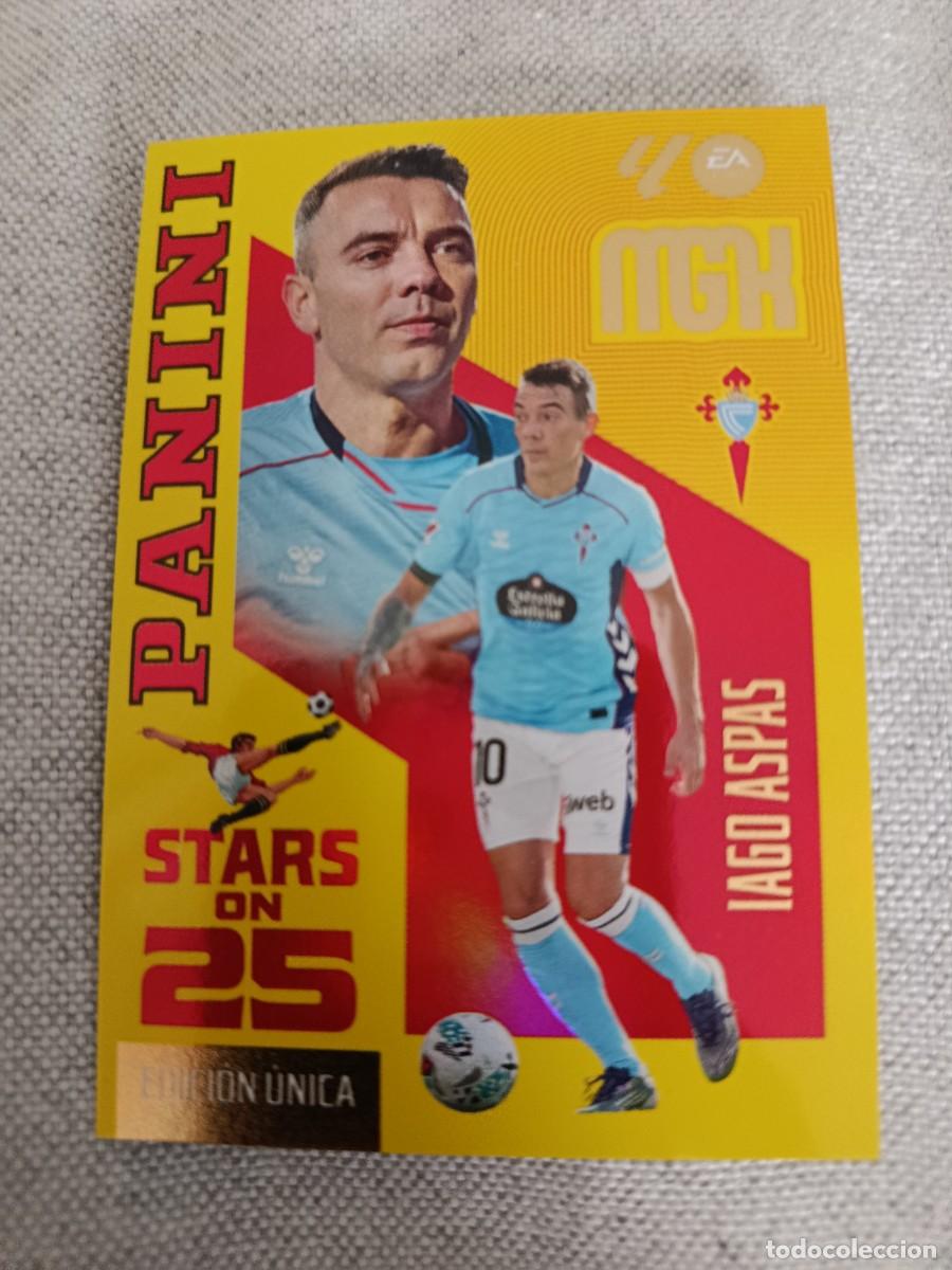 Fu&szlig;ball-Sticker: Megacracks 26/27. 444- Iago Aspas. Celta. Stars.