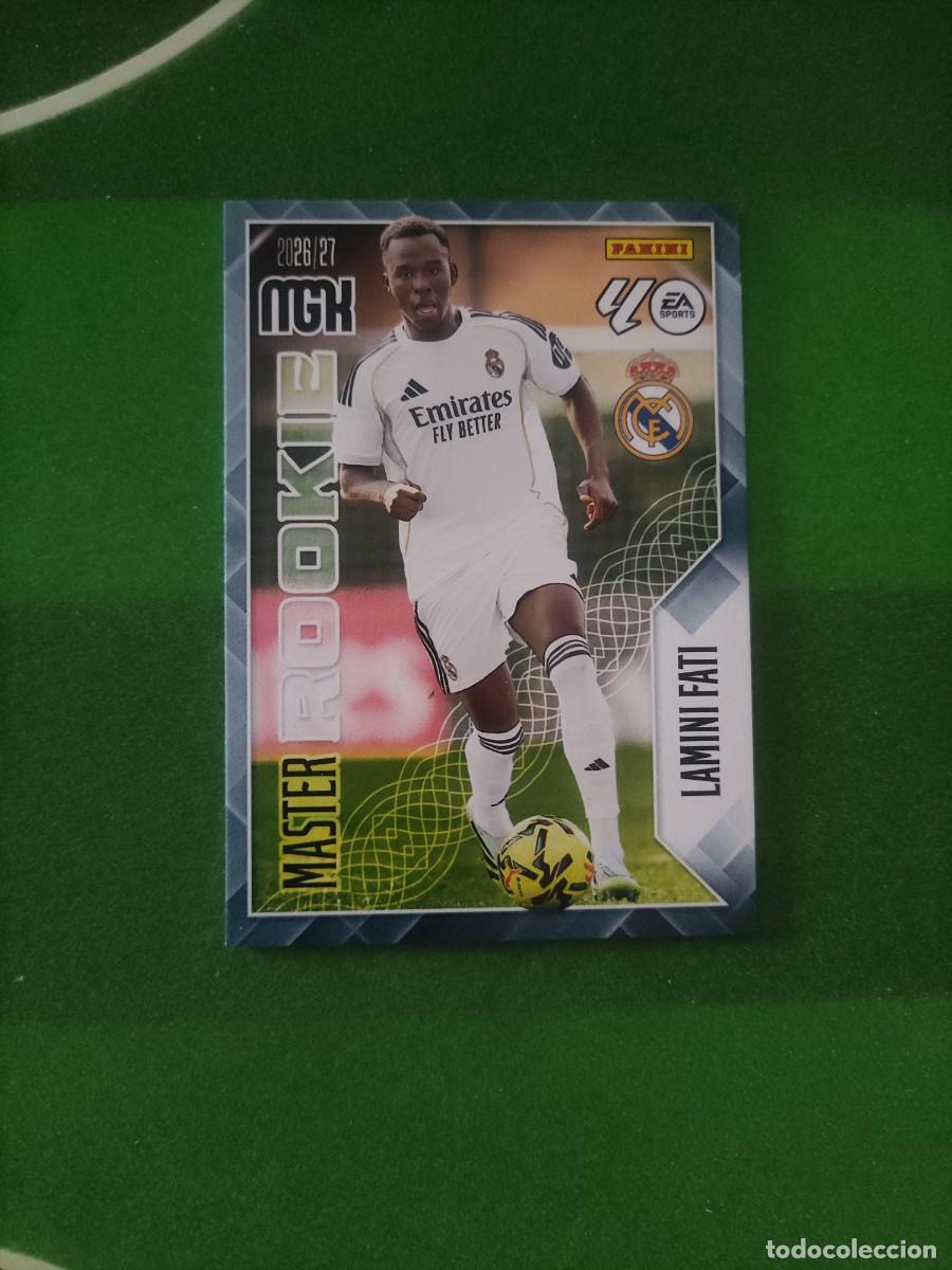 Figurine di Calcio: 416 Lamini Fati Real Madrid Master Rookie Megacracks 2026/27 26/27