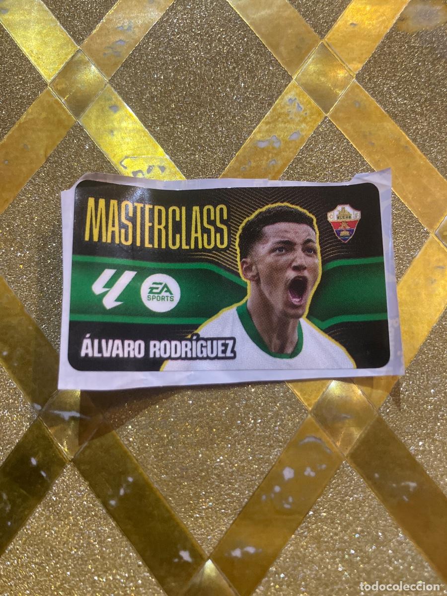Cromos de f&uacute;tbol: CROMO DE FUTBOL ALVARO RODRIGUEZ ELCHE MASTERCLASS CHICLE LIGA 2026 2027 PANINI !