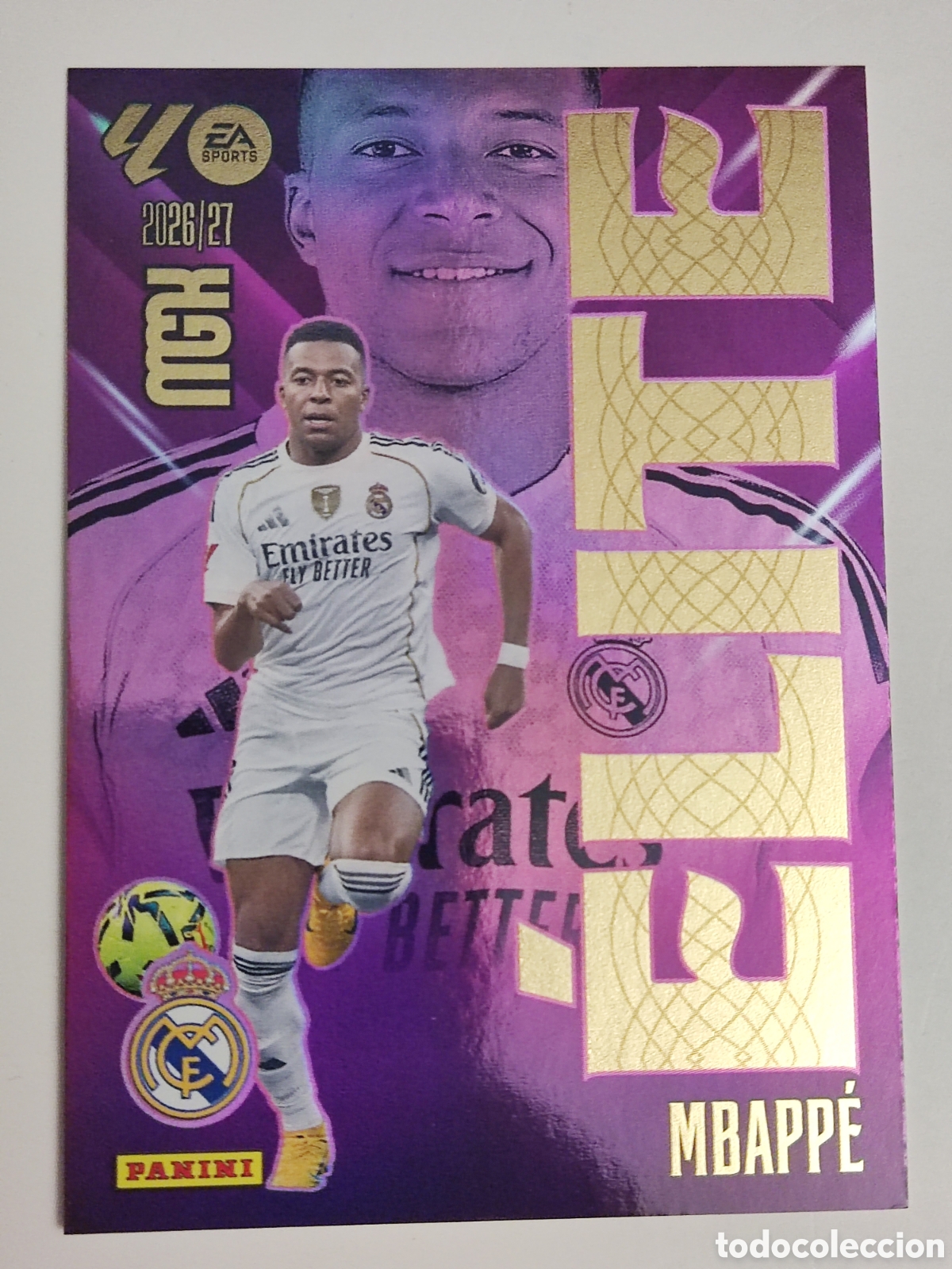 Cromos de f&uacute;tbol: Mbappe Elite Mgk 26 27