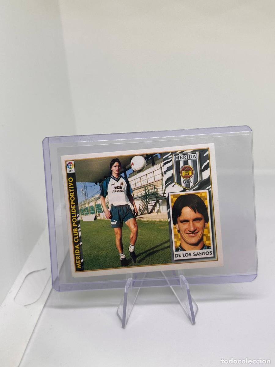 Football Stickers: De los Santos Merida Fichajes N&ordm;6 Bis Liga Este 97 98 1997 1998 Sin pegar