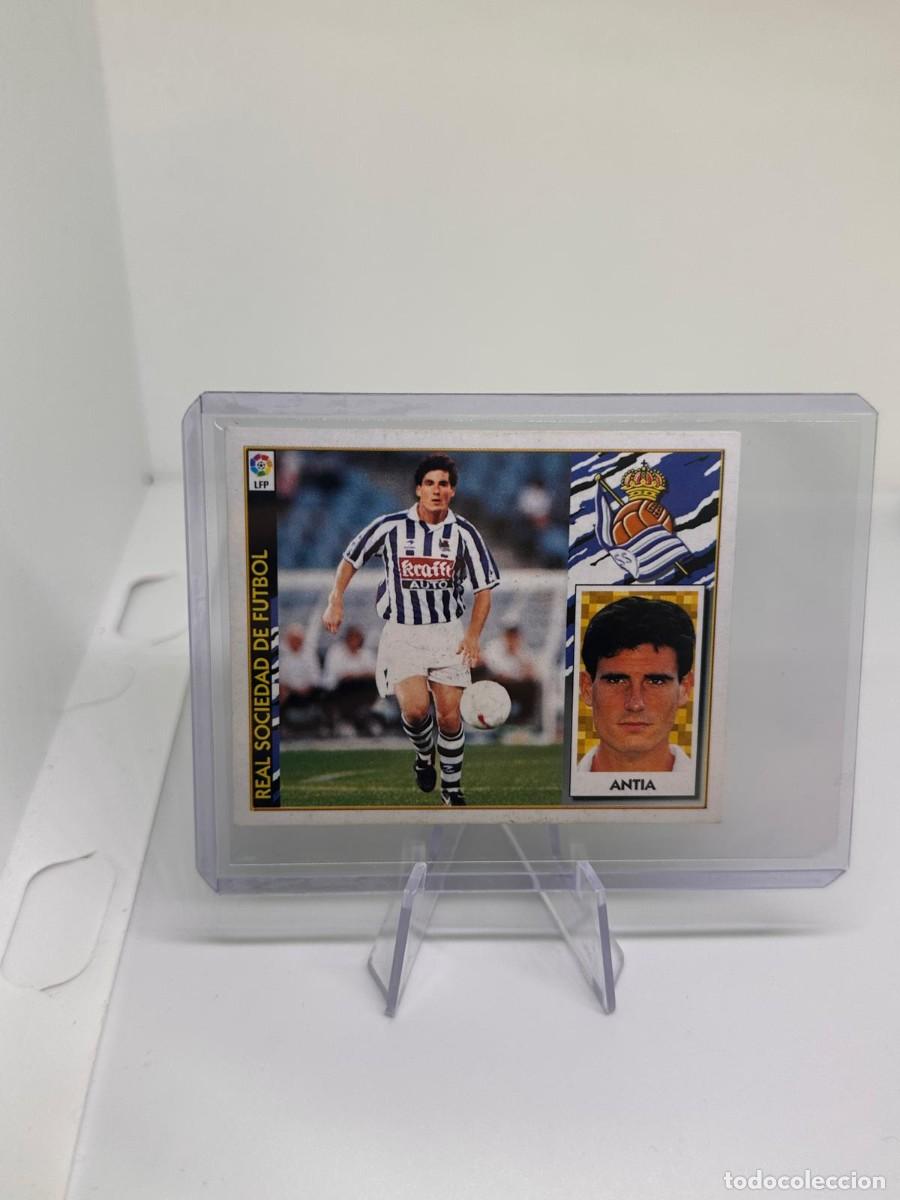 Cromos de f&uacute;tbol: Antia Coloca Real Sociedad Liga Este 97 98 1997 1998 Sin pegar