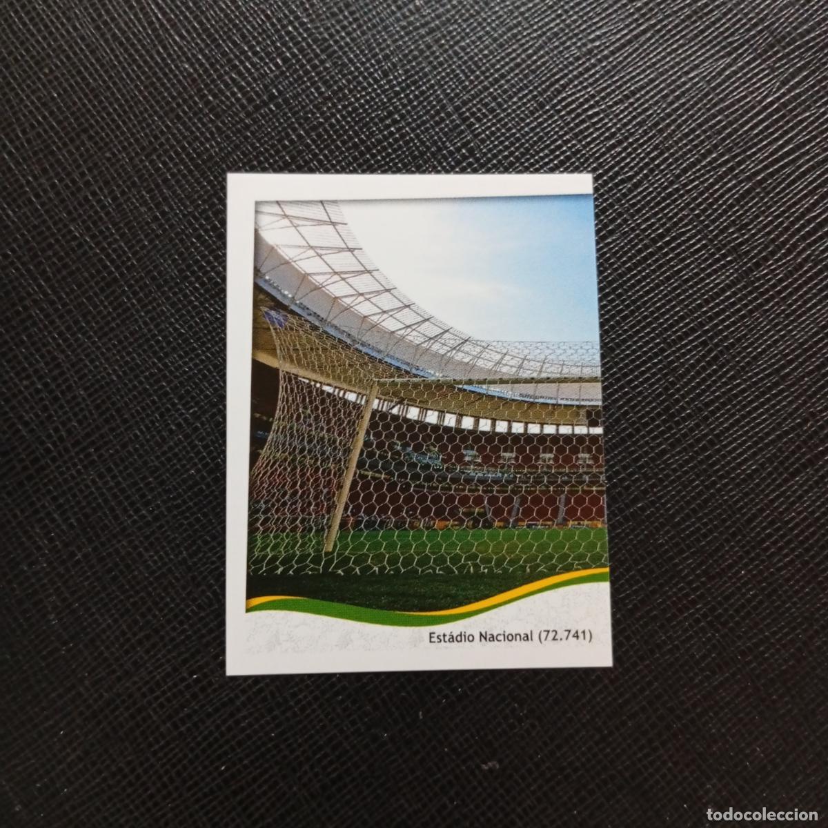 Cromos de f&uacute;tbol: 10 BRASILIA PANINI MUNDIAL BRASIL 2014 CROMO FUTBOL 14 - SIN PEGAR - A18 PG19