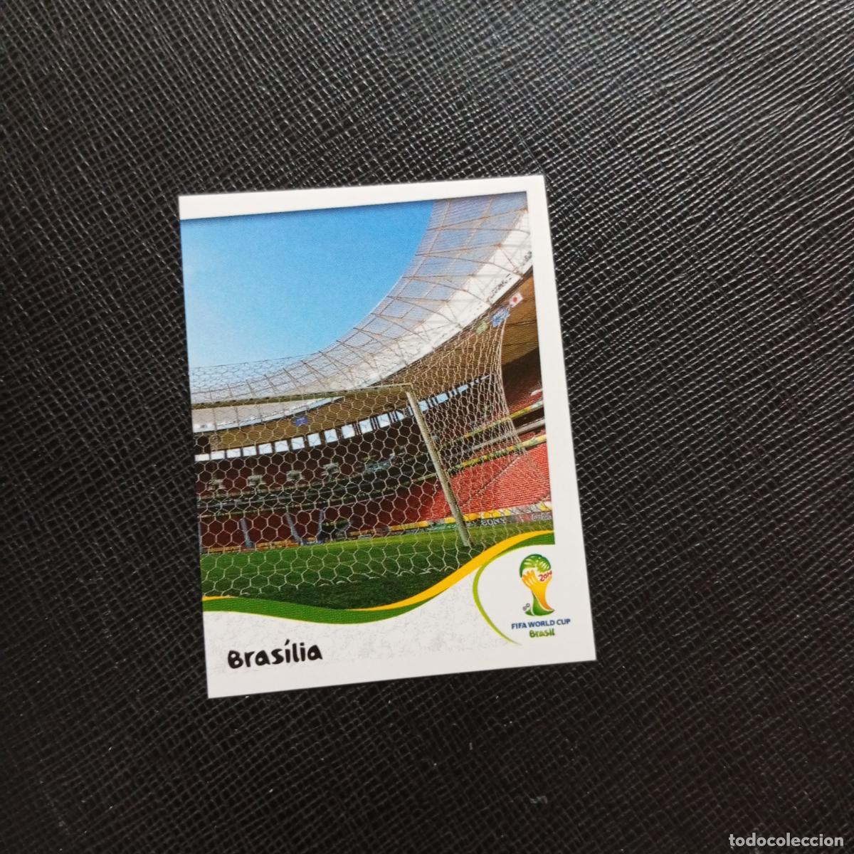Cromos de f&uacute;tbol: 11 BRASILIA PANINI MUNDIAL BRASIL 2014 CROMO FUTBOL 14 - SIN PEGAR - A18 PG19