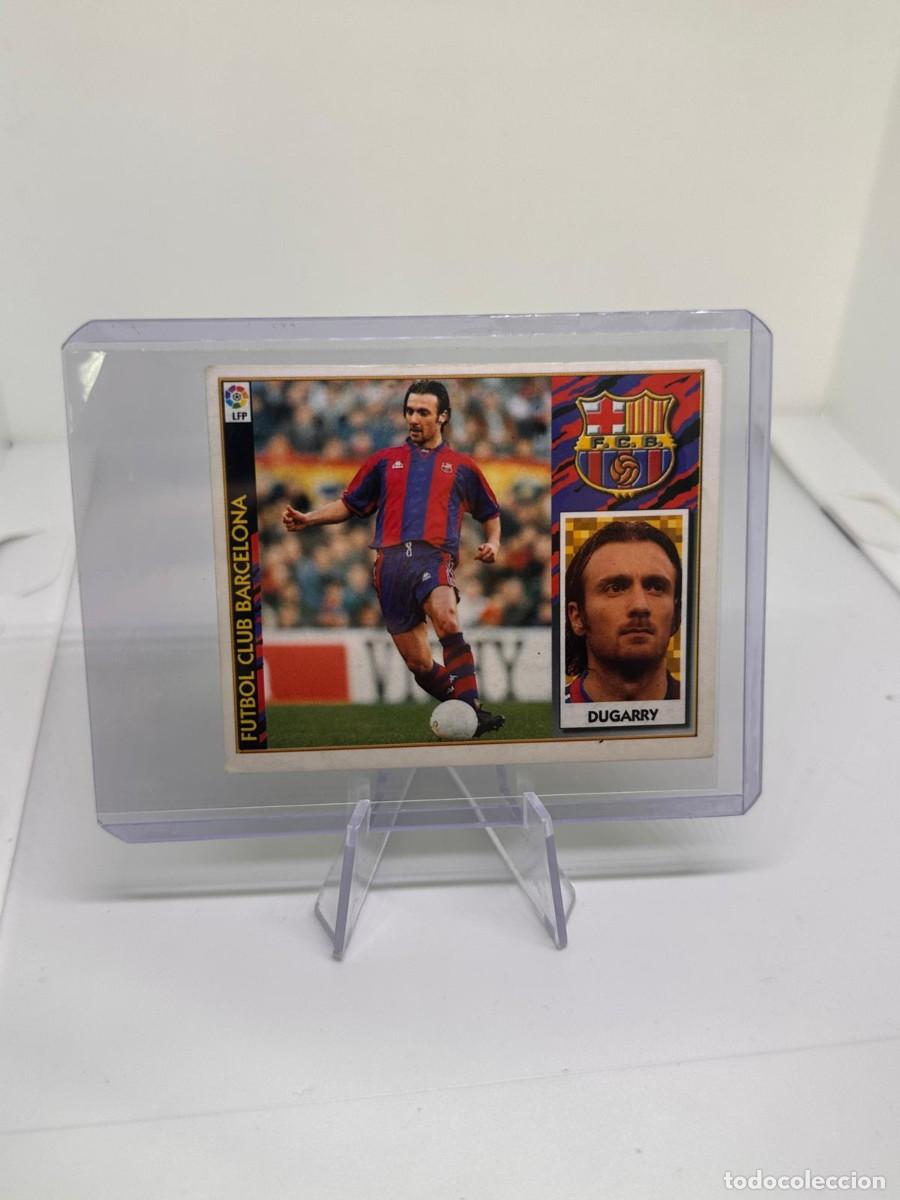Cromos de f&uacute;tbol: Dugarry Fichajes N&ordm;8 FC Barcelona Liga Este 97 98 1997 1998 Sin pegar