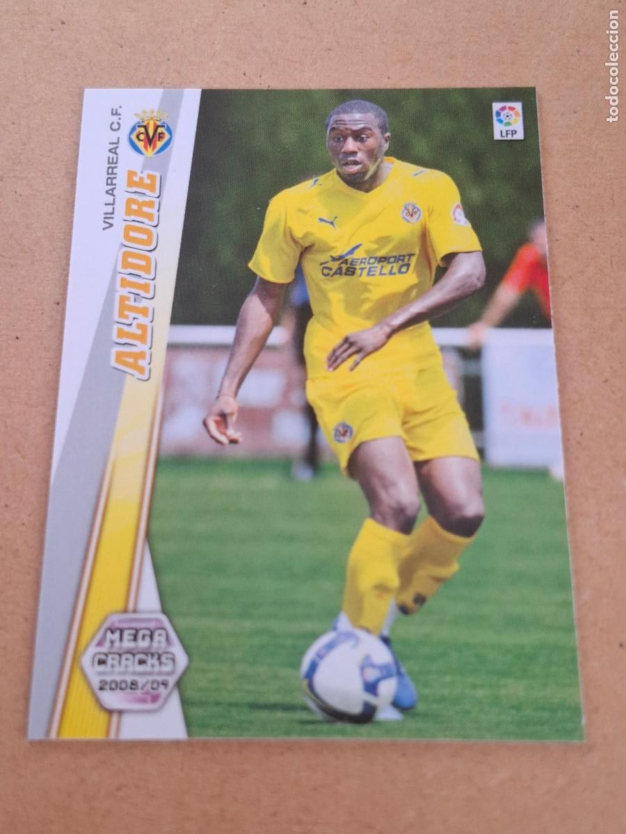 Cromos de f&uacute;tbol: MEGACRACKS 2008 2009 08 09 - PANINI - 482 ALTIDORE - VILLARREAL CF