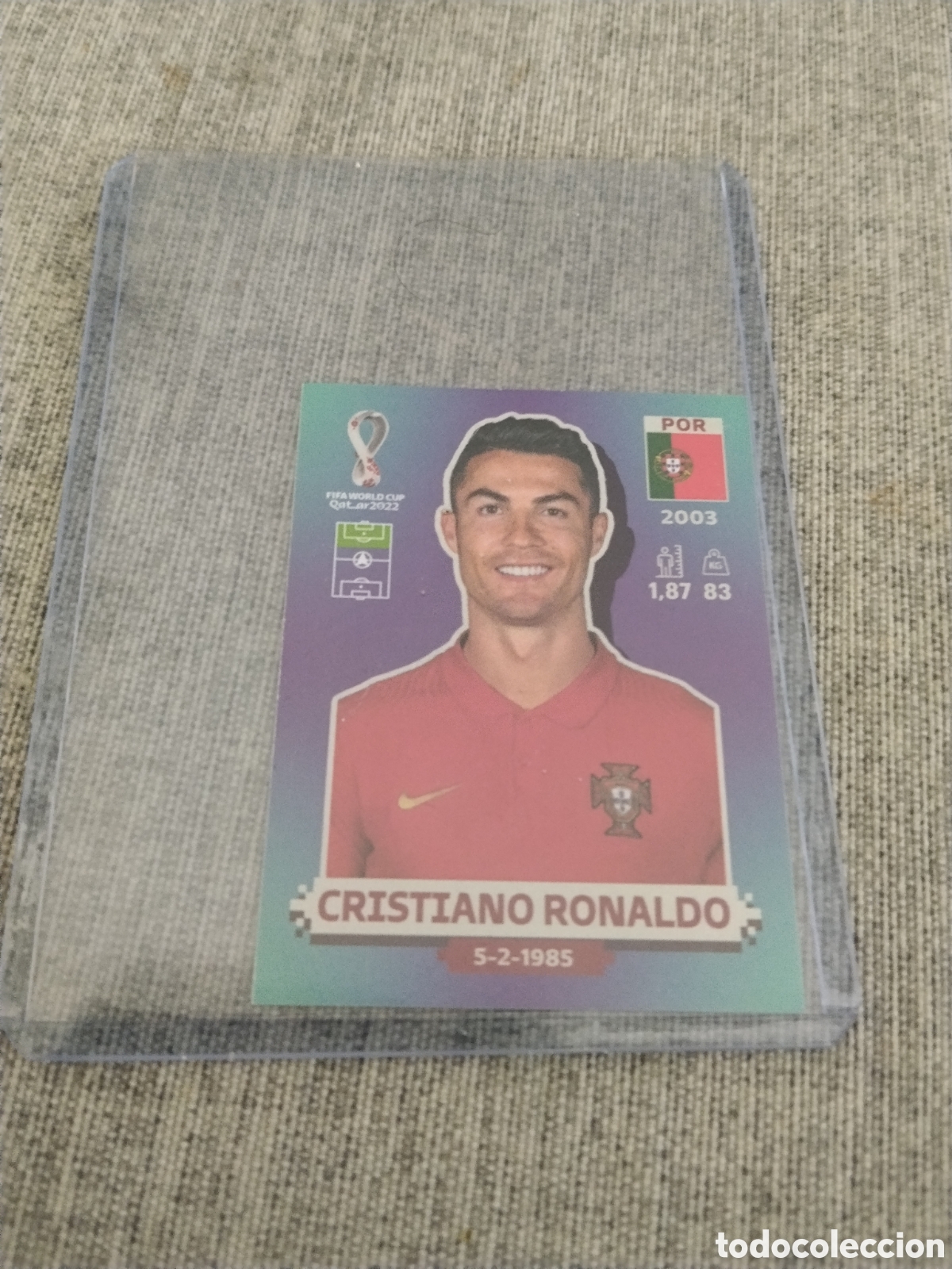 Cromos de f&uacute;tbol: PANINI WC 2026 STICKER POR 18 - CRISTIANO RONALDO - PORTUGAL ( SIN PEGAR )