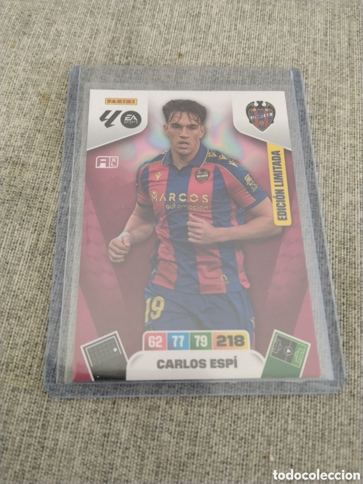 Cromos de f&uacute;tbol: ADRENALYN 2025 - 26 - EDICION LIMITADA LAST MOMENT CARLOS - ESP&Iacute; ( UD LEVANTE )