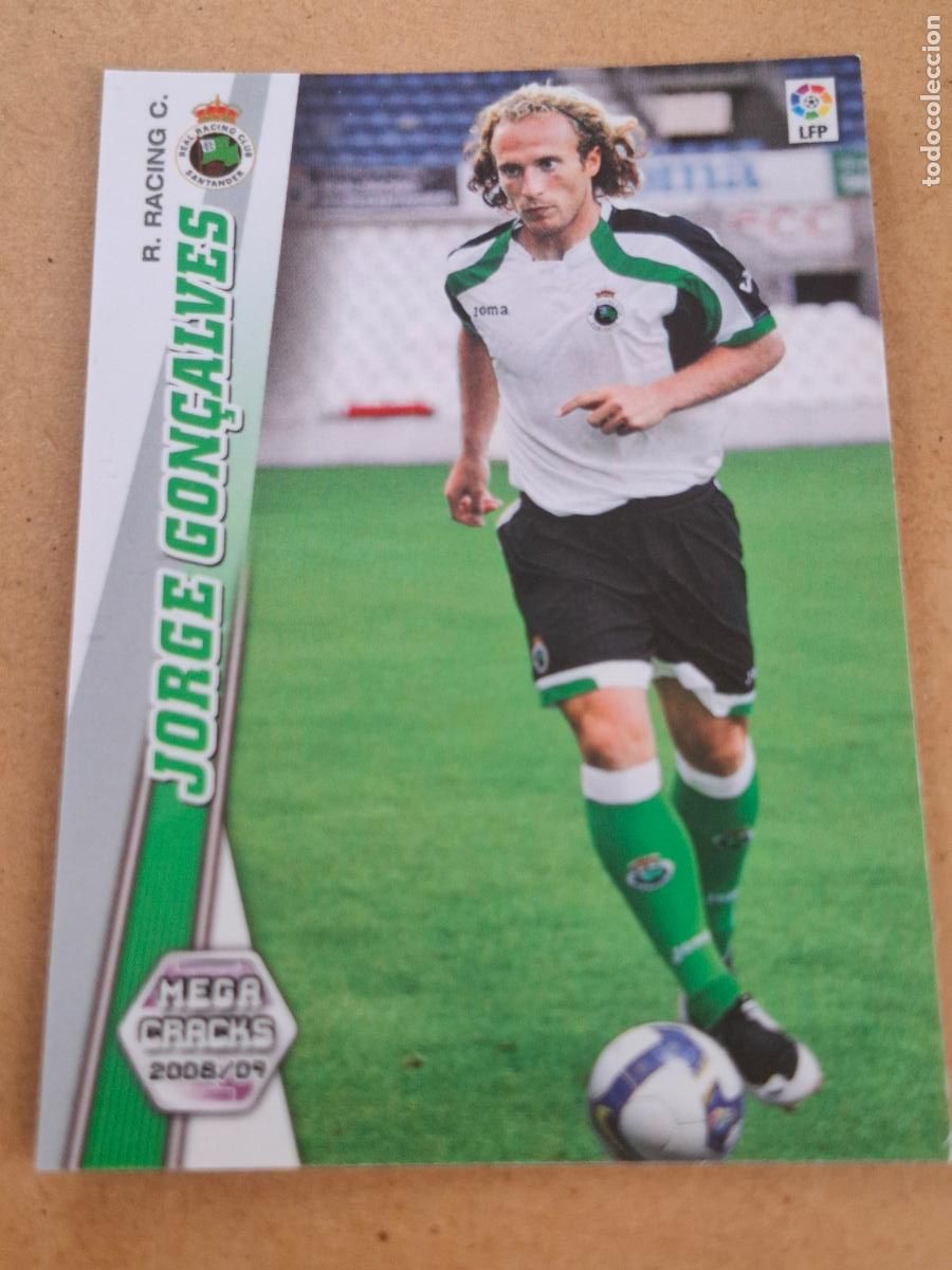 Cromos de f&uacute;tbol: MEGACRACKS 2008 2009 08 09 - PANINI - 484 JORGE GON&Ccedil;ALVES - RACING CLUB