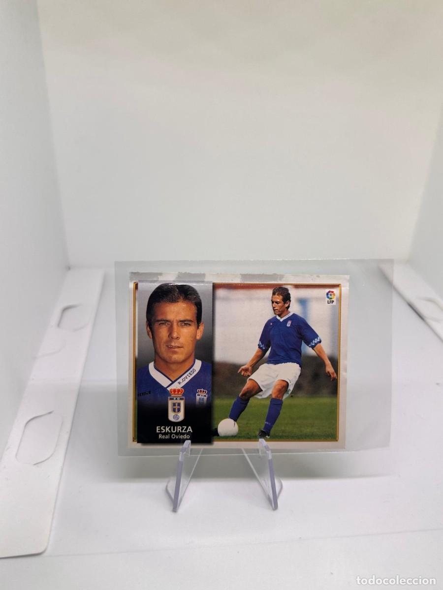 Cromos de f&uacute;tbol: Eskurza Real Oviedo Ventanilla Coloca Liga Este 97 98 1997 1998 Sin pegar