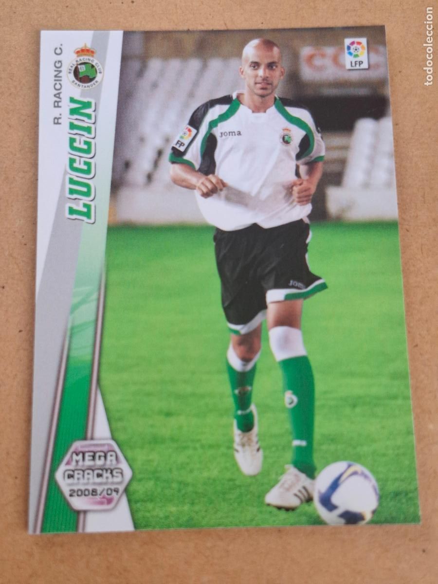 Cromos de Futebol: MEGACRACKS 2008 2009 08 09 - PANINI - 489 LUCCIN - RACING CLUB