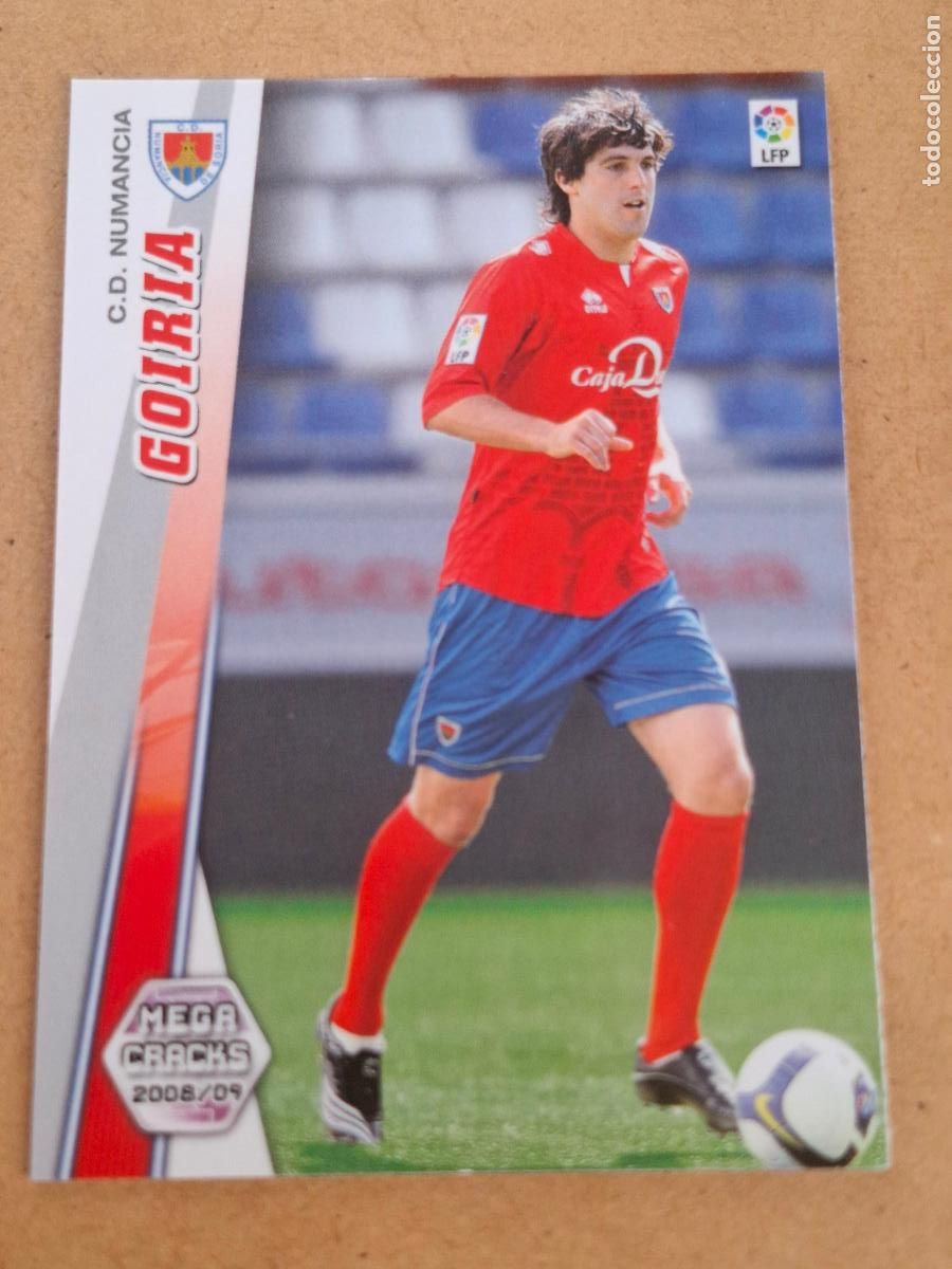 Fu&szlig;ball-Sticker: MEGACRACKS 2008 2009 08 09 - PANINI - 490 GOIRIA - CD. NUMANCIA