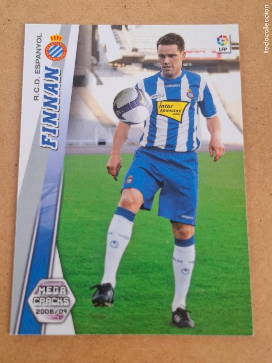 Fu&szlig;ball-Sticker: MEGACRACKS 2008 2009 08 09 - PANINI - 491 FINNAN - RCD. ESPANYOL