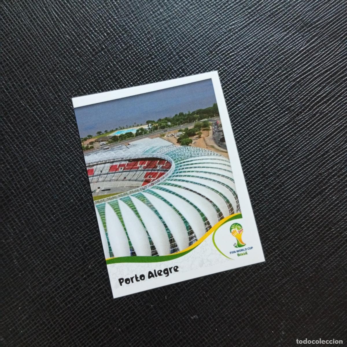 Cromos de f&uacute;tbol: 23 PORTO ALEGRE PANINI MUNDIAL BRASIL 2014 CROMO FUTBOL 14 - SIN PEGAR - A18 PG55
