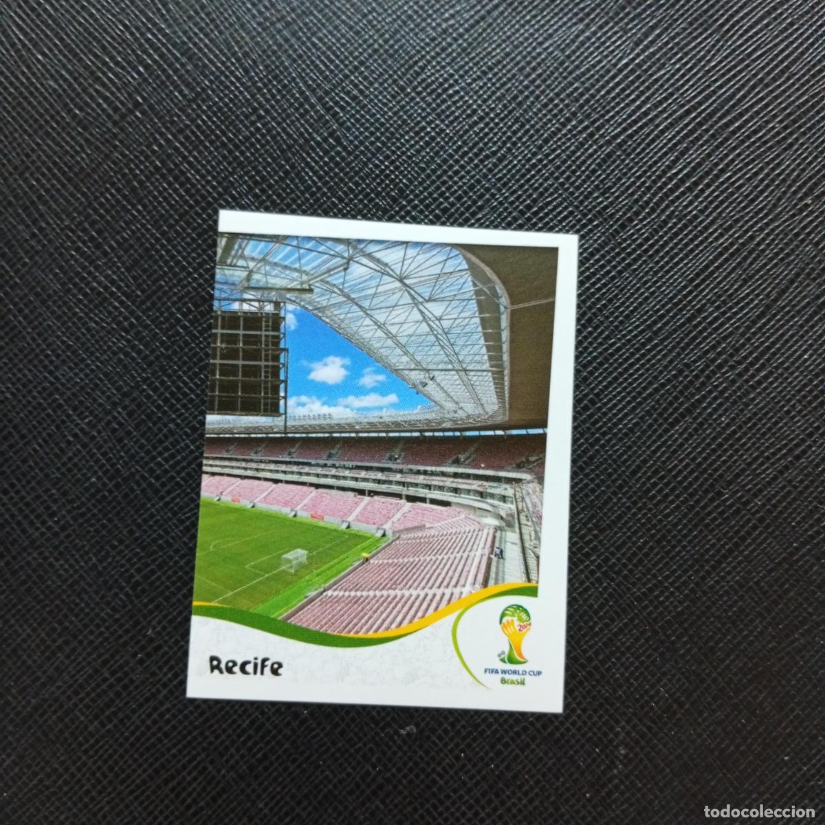 Cromos de f&uacute;tbol: 25 RECIFE PANINI MUNDIAL BRASIL 2014 CROMO FUTBOL 14 - SIN PEGAR - A18 PG64