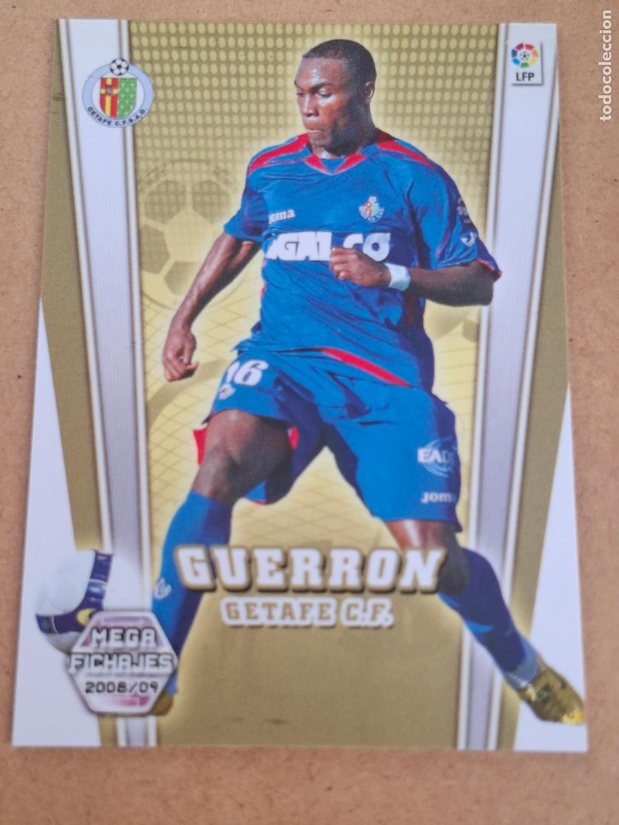 Cromos de f&uacute;tbol: MEGACRACKS 2008 2009 08 09 - PANINI - 497 GUERRON - GETAFE CF