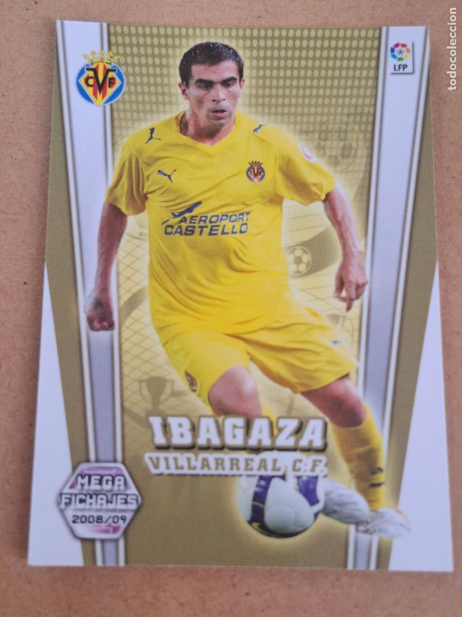 Cromos de f&uacute;tbol: MEGACRACKS 2008 2009 08 09 - PANINI - 499 IBAGAZA - VILLARREAL CF