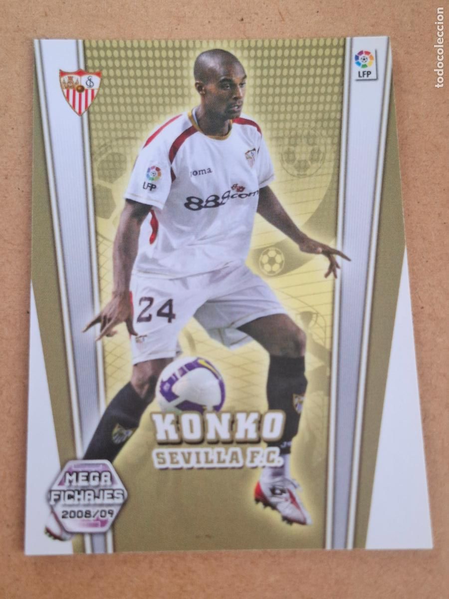 Cromos de f&uacute;tbol: MEGACRACKS 2008 2009 08 09 - PANINI - 501 KONKO - SEVILLA FC