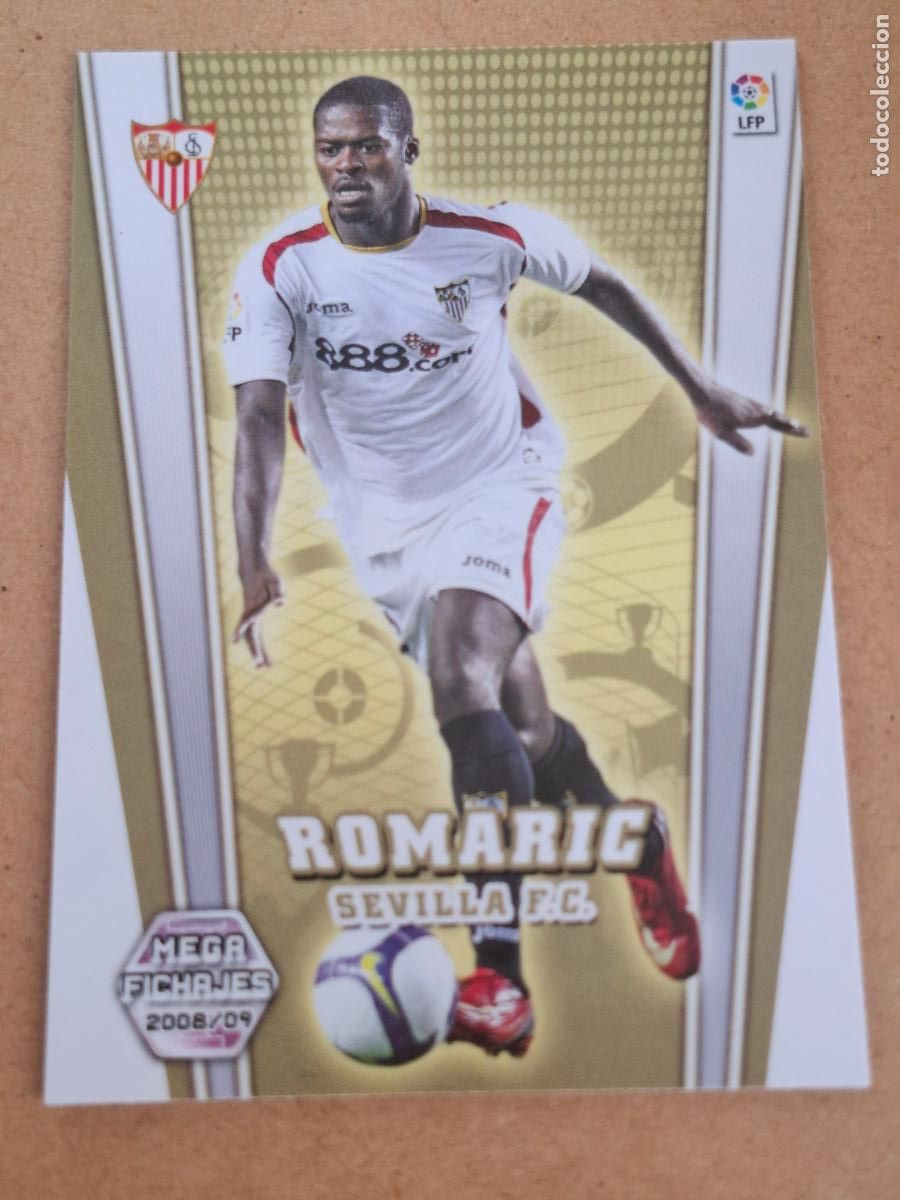 Cromos de f&uacute;tbol: MEGACRACKS 2008 2009 08 09 - PANINI - 502 ROMARIC - SEVILLA FC