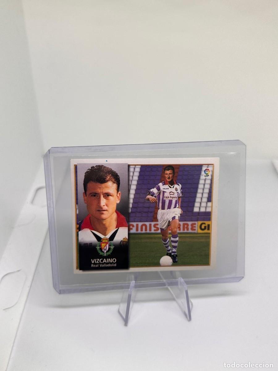 Cromos de f&uacute;tbol: Vizcaino Coloca Real Valladolid Liga Este 98 99 1998 1999 Sin pegar