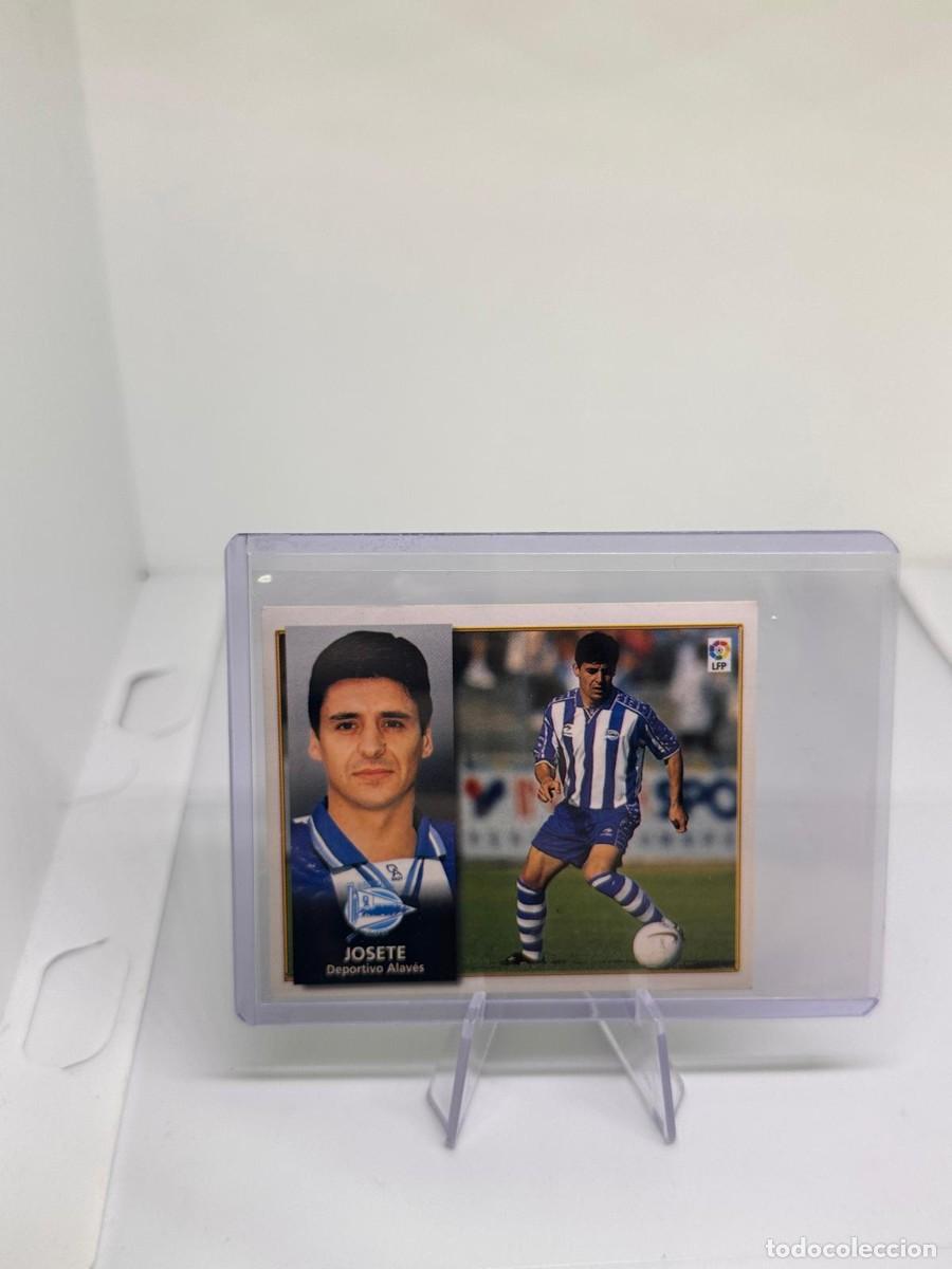 Cromos de f&uacute;tbol: Josete Coloca Deportivo Alaves Liga Este 98 99 1998 1999 Sin pegar