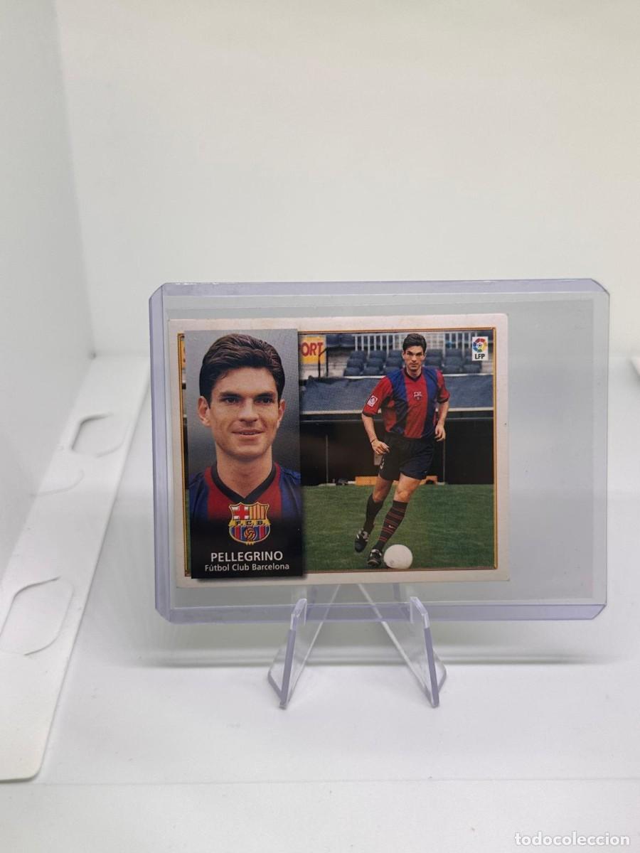 Cromos de f&uacute;tbol: Pellegrino Ultimos FIchajes N&ordm;1 Bis FC Barcelona Liga Este 98 99 1998 1999 Sin pegar