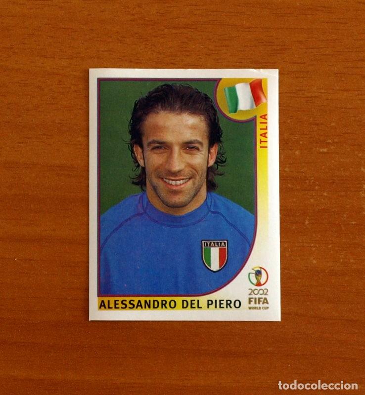 Cromos de f&uacute;tbol: Italia -N&ordm; 471 Alessandro Del Piero - Mundial Korea Jap&oacute;n 2002 - Editorial Panini - Nunca pegado